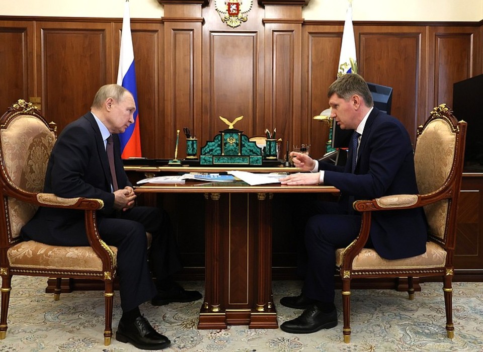 Инвестпроекты Волгоградской области привели в пример на встрече с Владимиром Путиным